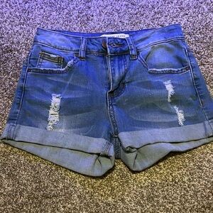 jean shorts